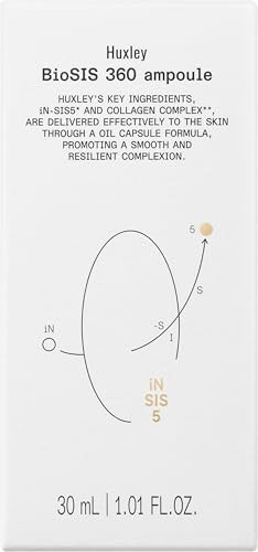 Huxley Biosis 360 Ampoule 30 Ml Glowpick 1 Anti-Aging Essence/Serum Collagen Complex & Firming Gel-Serum For Fine Lines & Elasticity