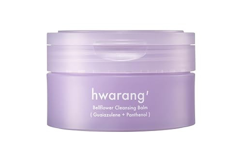 Hwarang' Bellflower Cleansing Balm Cleansing Balm For Waterproof Makeup Gentle On Eyes Deep Clean & Moisture Barrier Care Skin-Loving Moisture 3.4 Fl Oz