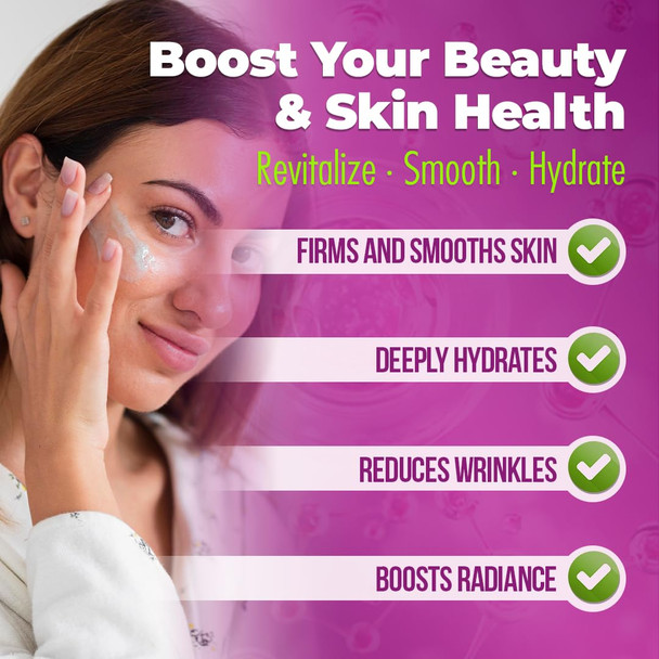 Inlife Plus + Hydrolyzed Collagen Cream With Elastin Vitamins E & C (2 Oz) Face And Neck Firming And Tightening Cream Supports Firmness Elasticity Deep Hydration & Skin Rejuvenation (1)