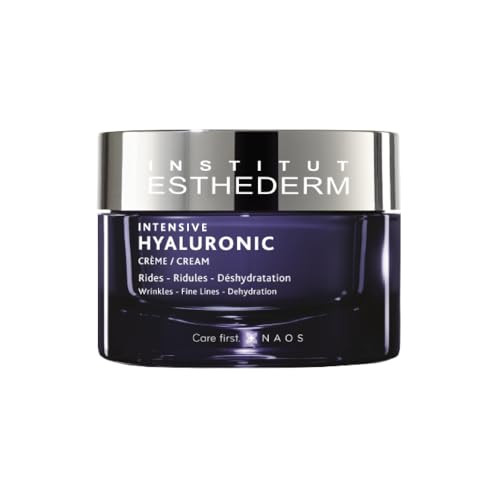 Institut Esthederm Intensive Hyaluronic Cream Face Cream For Wrinkles Fine Lines And Dehydrated Skin Face Neck And D Collet