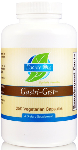 Priority One Gastri-Gest 250 Vegetarian Capsules