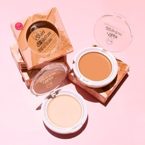 J.Cat Beauty Skin Bloom Cream To Powder Compact Tan Women's Makeup And Accessories
