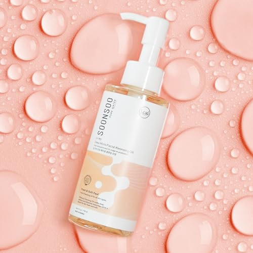 J.Cat Beauty Soonsoo Deep Micro Facial Cleansing Oil Melts Away And Removes Waterproof Makeup Leaving The Skin Fresh And Soft With Macadamia Seed And Chia Seed Oils 5.2 Fl. Oz