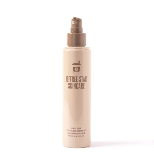 Jeffree Star Cosmetics Daily Drip Coffee Cleansing Oil Makeup Remover Nourishing 5 Fl Oz Vegan Cruelty- Dermatologist Tested Suitable For Sensitive Skin