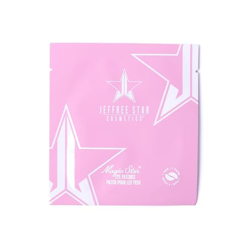 Jeffree Star Cosmetics Magic Star Eye Patches Hydrating Cooling Brightening Hydrogel Patches With Hyaluronic Acid & Caffeine Complex 6 Pairs