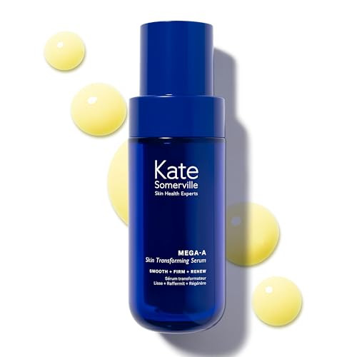 Kate Somerville Mega-A Skin Transforming Serum Anti-Aging Serum With Hyaluronic Acid For Uneven Texture And Wrinkles 1 Fl. Oz