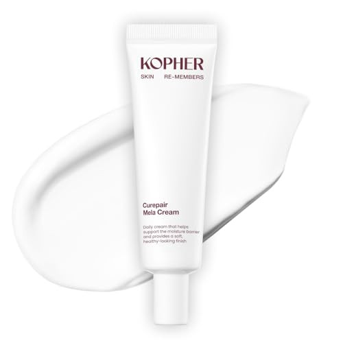 Kopher Curepair Mela Cream[4Ever Edition] With 10Gf Soothing & Repairing Moisturizer For Sensitive Skin - Redness Relief Barrier Strengthening Skin Korean Skincare (1.18 Fl.Oz.)
