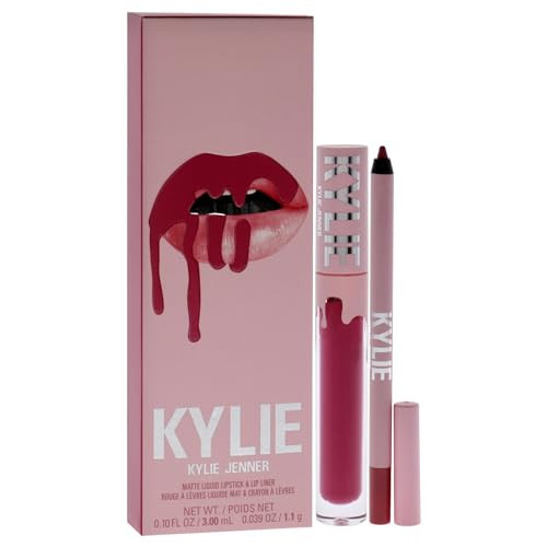 Kylie Matte Lip Kit - 102 Extraordinary By Kylie Cosmetics For Women - 2 Pc 0.10 Oz Matte Liquid Lipstick 0.03 Oz Lip Liner