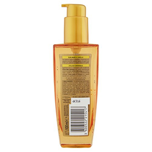 L'Oreal Paris L 'or Al Paris Elvive Extraordinary Oil Nourishing Treatment Normal Or Dry Hair