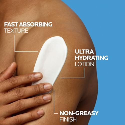 La Roche Posay Lipikar Urea 10% Roughness Smoothing Lotion Body Lotion For Dry Skin With 10% Urea + Shea Butter + Allantoin Rough And Bumpy Skin Lotion Softens and  Smooths Skin With 1 Application