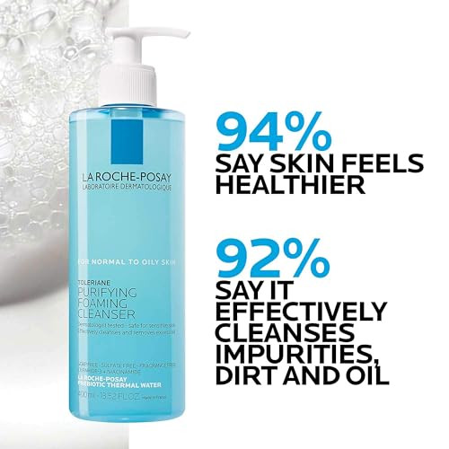 La Roche-Posay La Roche Posay Toleriane Purifying Cleanser + Toleriane Double Repaire Moisturizer + Hyalu B5 Serum