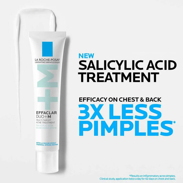 La Roche-Posay Effaclar Salicylic Acid Acne Treatment For Face Mattifying Acne Gel Cream Spot Treatment For Blackheads Whiteheads & Pores Prevents Pimples Non-Greasy Sensitive Skin Safe