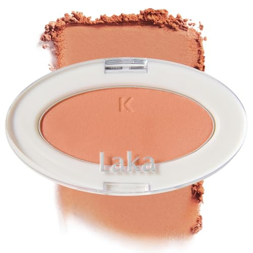 Laka Blush And Lip Duo- Love Silk Blush 704 Nunnu & Fruity Glam Tin 108 Salty