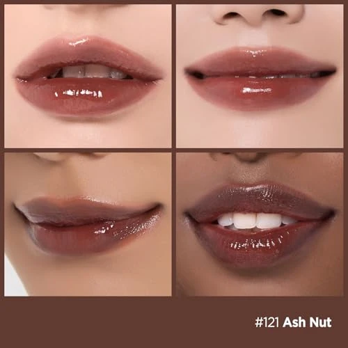 Laka Fruity Glam Lip Tint Mini Best Friends Set 121 Ash Nut 108 Salty 120 Caffeine Rose 102 Dewy