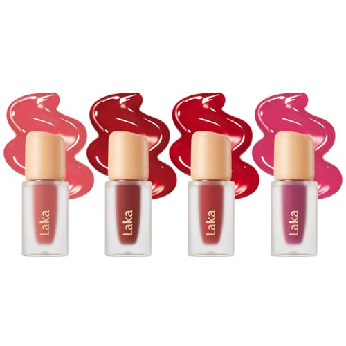 Laka Fruity Glam Tint Mini 101 Joyful 104 Cherry 116 Candid 106 Juicy