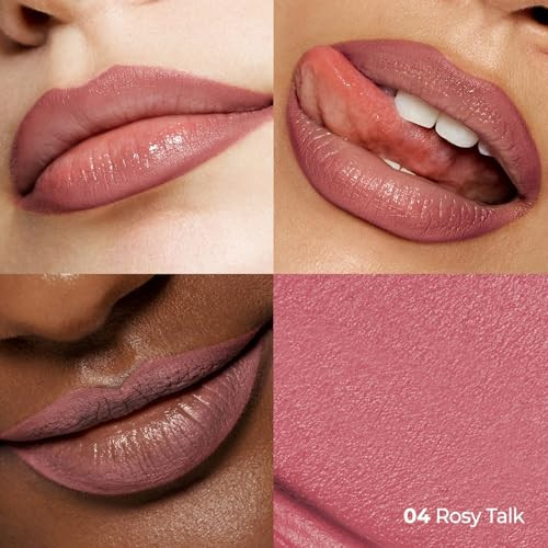 Laka Stain Lip Liner Duo 0.7G/0.02Oz 2Pc 04 Rosy Talk & 07 Espresso Temper