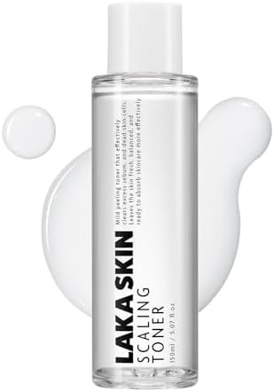 Laka Skin 4 Step Skin Boost Routine For Firm And Radiant Skin- Scaling Toner Active Booster Active Serum Wrapping Cream