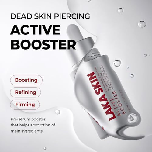Laka Skin Active Booster & Active Serum With Dual Pdrns Peptides And Retinol For Elasticity Improvement Korean Skincare