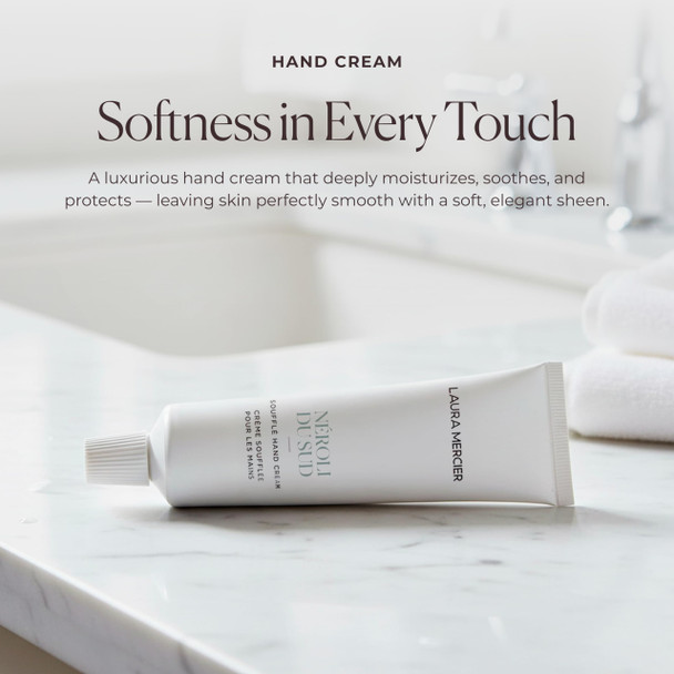 Laura Mercier Souffl Hand Cream 24Hr Hydration Nourishes And Repairs Instantly Moisturizes And Improves Skin Texture Infused With Shea Mango And Cocoa Butters Holiday