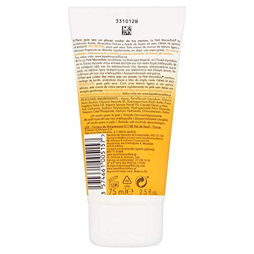 Le Petit Marseillais Shea Butter Argan Oil Hand Cream 75 Ml