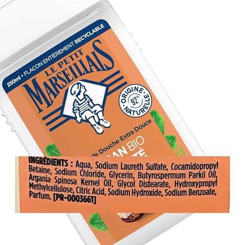 Le Petit Marseillais Argan Bio And Karite Body Wash 8Oz