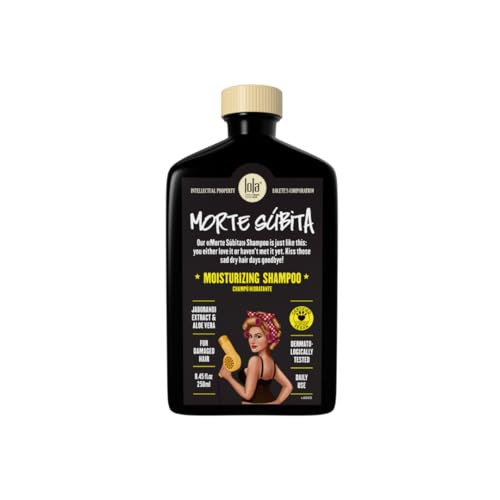 Lola From Rio - Morte Subita - Moisturizing Shampoo For Dry And Damaged Hair That Has Been Chemically Treated Vegan Cruelty- Paraben- Sulfate- 8.45 Fl Oz