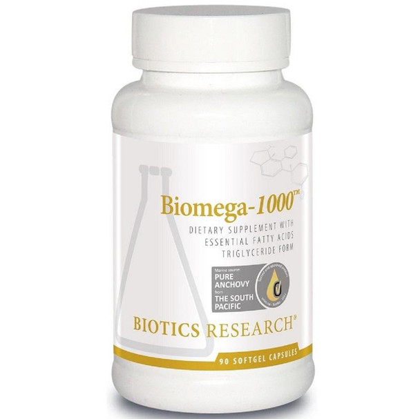 Biotics Research Biomega-1000 90 Softgel Capsules