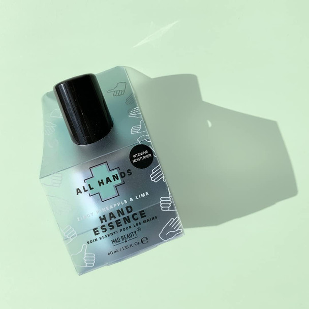 Mad Beauty Hand Essence Care (40 Ml) Mad Beauty Zingy Pineapple & Lime Intensive Moisturizing Serum Handcare Moisturizer Beauty Routine Essential