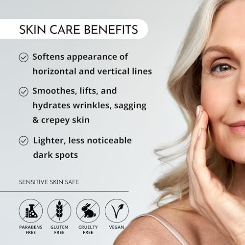Maelove Forever Firm Neck Treatment Peptide-Rich Cream For Neck & D Colletage Firming Lifting & Hydration Reduces Wrinkles & Sagging