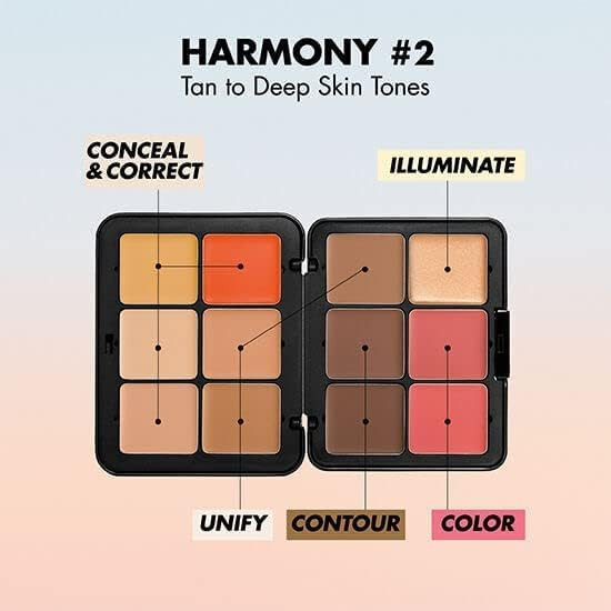 Make Up For Ever Hd Skin All In One Palette - Harmony 2 By Make Up For Ever For Women - 0.9 Oz Palette