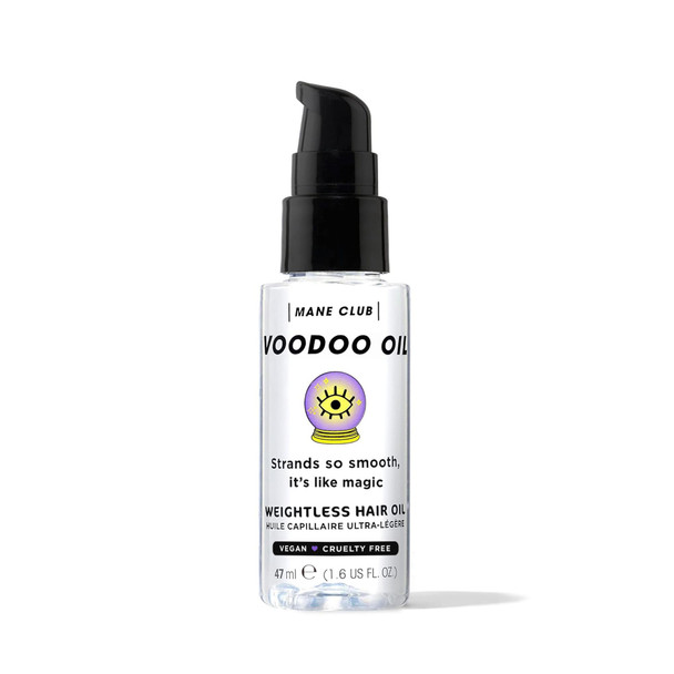 Mane Club Voodoo Oil Weightless Hair Oil Cruelty Vegan No Sulfates Or Parabens 1.6 Ounce