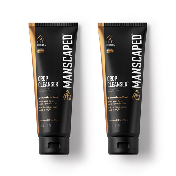 Manscaped Crop Cleanser Groin Wash Men S Invigorating Formula For Below-The-Waist Cleaning Refreshing Shower Gel For Men Infused With Vitamin E And Aloe Vegan Body Wash 6Oz (2-Pack)