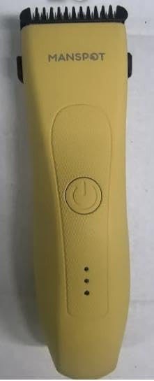 Manspot Pubic Hair Trimmer For Men (Sand Yellow)