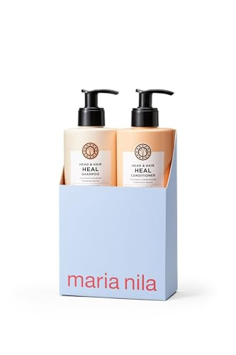 Maria Nila Head & Hair Heal Shampoo & Conditioner Set (2 X 16.9 Fl Oz) Soothing Aloe Vera For Dry & Itchy Scalps 100% Vegan & Sulfate/Paraben