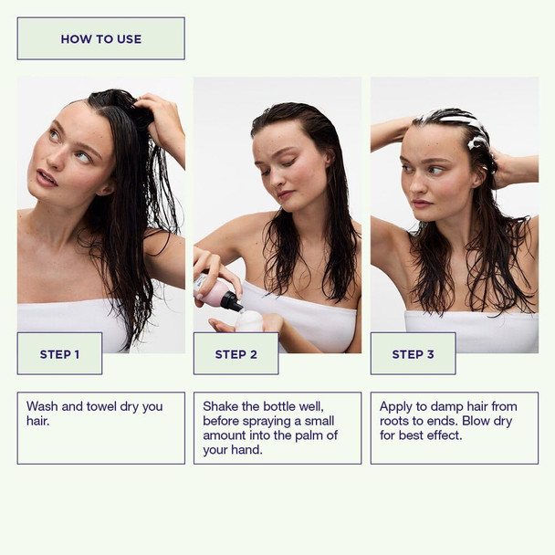 Maria Nila Pure Volume Volumizing Mousse For Thicker Hair Panthenol/Provitamin B5 Gives Volume To Thin & Fine Hair 100% Vegan & Sulfate/Paraben 5.1 Fl Oz