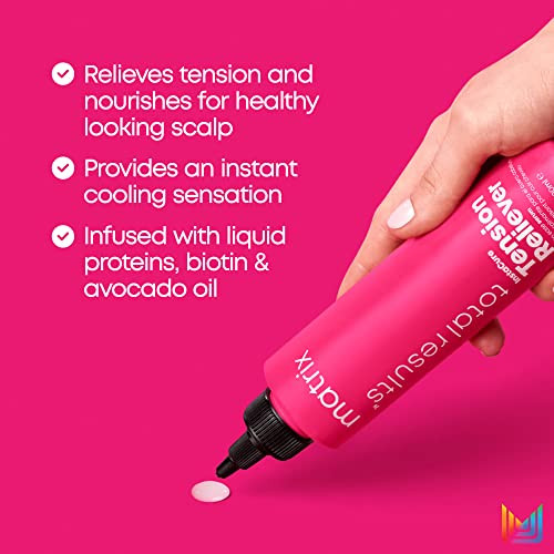 Matrix Instacure Tension Reliever Leave-In Scalp Serum - Moisturizes Dry And Irritated Scalp Cools Tension In Braids Protective & Tight Hairstyles 6.8 Fl Oz