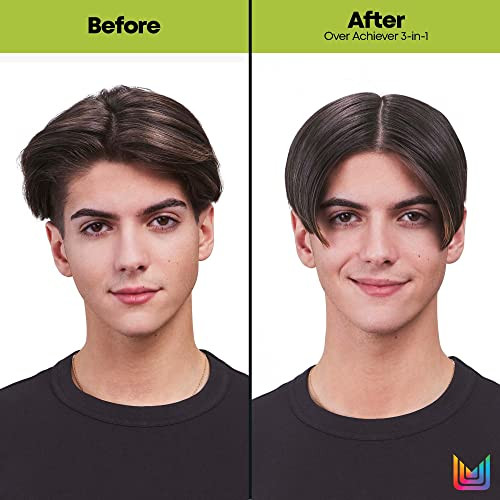 Matrix Styling Over Achiever 3-In-1 Wax For Smoothing & Structuring Hair - Provides Long Lasting Texture & Grip Reworkable Hold Spreads Like Cream Pomade 1.7 Oz