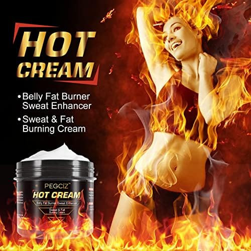 Mcukv Hot Sweat Cream Fat Burning Cream For Belly Natural Sweat Enhancer Cream For Men And Women Body Sculpting Cellulite Workout Cream Weight Loss Cellulite Treatment For Thighs Legs Arms Buttocks