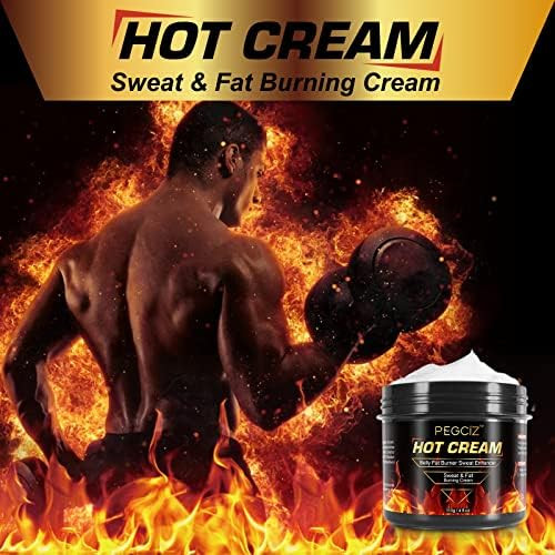 Mcukv Hot Sweat Cream Fat Burning Cream For Belly Natural Sweat Enhancer Cream For Men And Women Body Sculpting Cellulite Workout Cream Weight Loss Cellulite Treatment For Thighs Legs Arms Buttocks