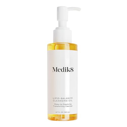 Medik8 Lipid-Balance Cleansing Oil - Transforming Facial Cleanser - Face Cleanser For Radiant Complexion - Face Wash For Women And Men 4.7 Oz
