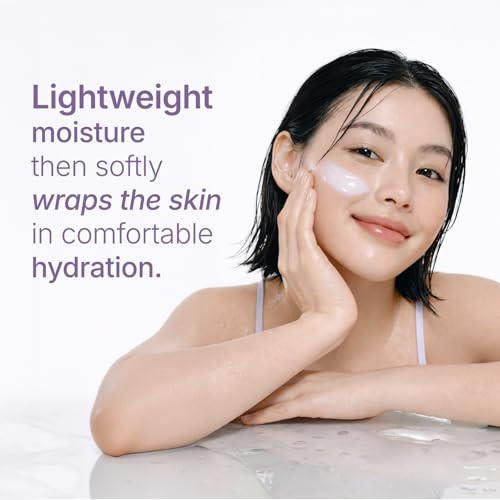 Midha Black Rice Soothing Cream 1.69Fl.Oz/50Ml Refreshing Gel-Cream Texture Non-Sticky Hydration Lightweight Moisturizer For Daily Soothing Care Skin-Calming Moisture Barrier Support Cream