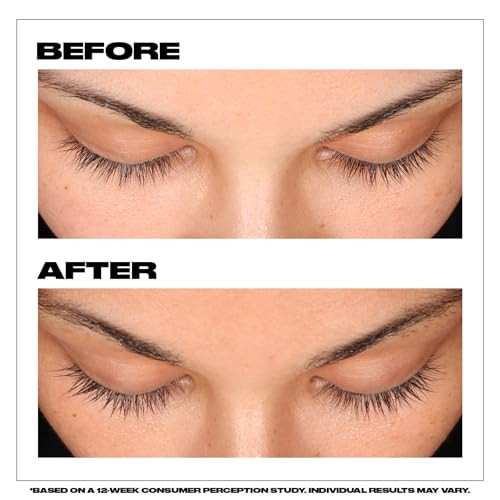 Milk Makeup Kush Lash + Brow Serum Eyelash + Eyebrow Boosting Serum W/Peptide-Powered Formula For Longer Fuller-Looking Lashes + Brows Clean Vegan + Ophthalmologist Tested 0.12Oz