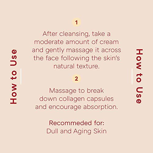 Missha Atelo Collagen 500 Power Plumping Cream - Korean Collagen Cream For Face With 4 Kinds Of Collagen - Day & Night Moisturizer