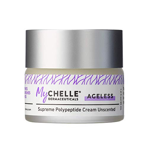Mychelle Dermaceuticals Supreme Polypeptide Cream Unscented (1.2 Fl Oz) - Anti-Aging Cream With Powerful Peptides Help Lift & Revive Skin Help To Reduce The Appearance Of Fine Lines And Wrinkles