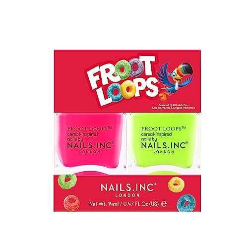 Nails Inc Nails.Inc X Froot Loops Scented Nail Polish Duo