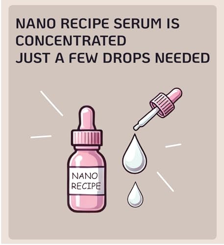Nano Recipe Korean Marin Collagen Concentrate Serum Just Mix 1-3 Drops In Any Step Of Skin Care Routine Improve Moisturizing Wrinkles And Elasticity Collagen Booster Serum 30Ml
