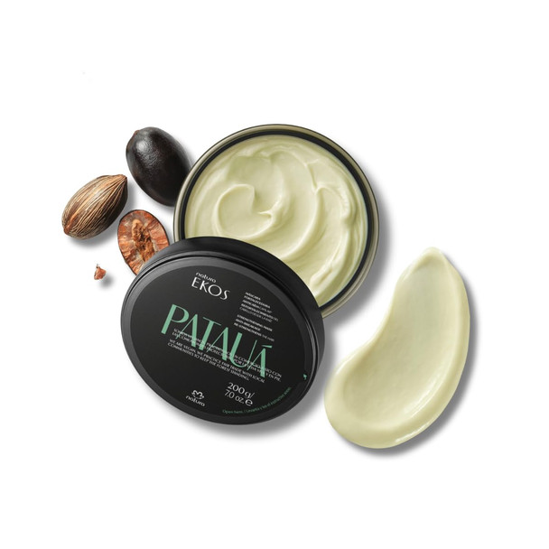 Natura Ekos Patau Strengthening Anti-Breakage Hair Mask - For Weakened Brittle Damaged And Dry Hair - Vegan Not Tested On Animals