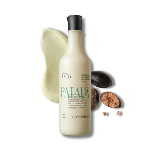Natura - Ekos Patau Hair Anti-Breakage Re-Strengthening Conditioner - Hair Loss - Fortify Roots & Strands - Vegan Hair Care - Brazilian Beauty Secrets - Personal & Self Care 10.1 Fl Oz (300Ml)