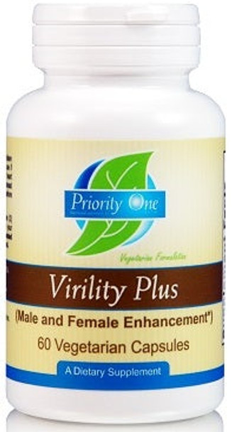 Priority One Virility Plus 60 Vegetarian Capsules