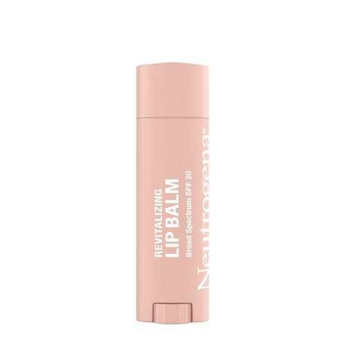 Neutrogena Revitalizing Tinted Lip Balm Broad Spectrum Spf 20 Sunscreen Moisturizing Lip Balm With A Sheer Tint For Softer Smoother Healthier-Looking Lips Sheer Shimmer 10 .15 Oz